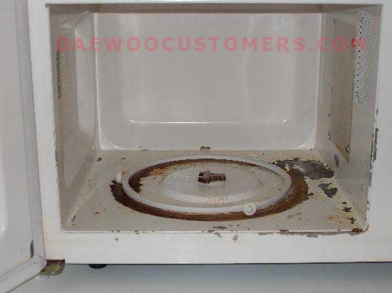 زنگ زدگی کابین ماکروفر